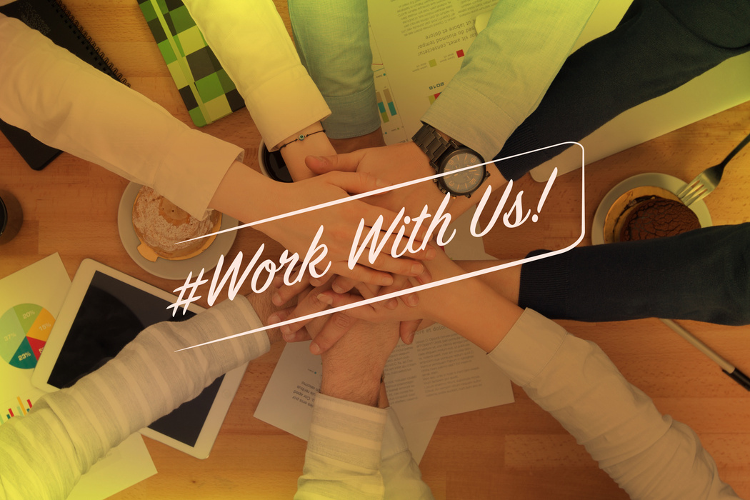 WORK WITH US CONCEPT